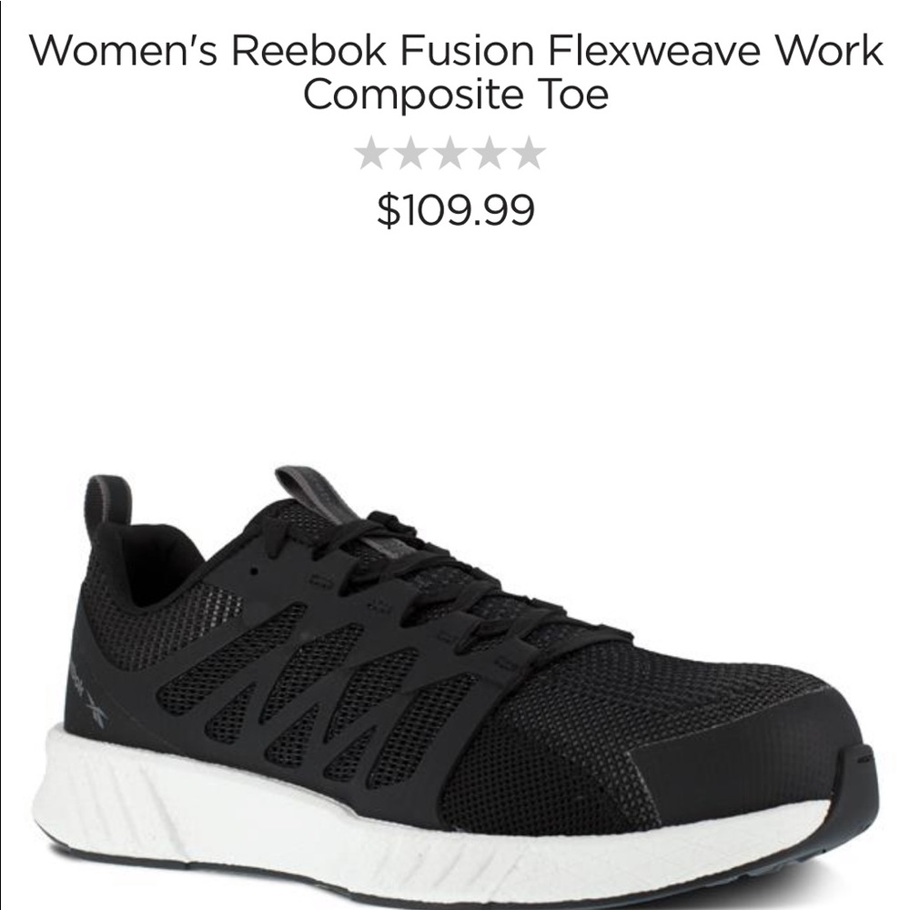 Women’s Reebok Fusion Flexweave Work Shoe